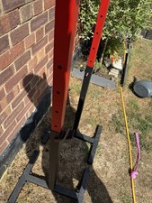 Adjustable barbell stand for sale  WITHAM