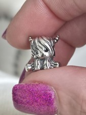 Highland cow charm for sale  SWANSEA