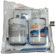 Filtro/purificador de água de substituição HDX (2 unidades) para refrigeradores LG 601387 comprar usado  Enviando para Brazil