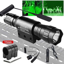 Lanterna LED luz verde caça 500 jardas 11mm/20mm montagem em trilho comprar usado  Enviando para Brazil