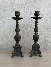 Coppia portacandele candelabri usato  Calvizzano