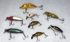 Usado, Lote de isca de pesca vintage River Runts, boneca peixe, rato -L- armadilha e muito mais. comprar usado  Enviando para Brazil