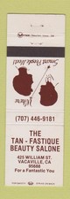 Usado, Capa Matchbook - The Tan Fastique Beauty Salon Vacaville CA comprar usado  Enviando para Brazil