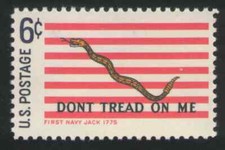 EUA. 1354. 6c. Bandeira histórica do primeiro macaco da Marinha, 1775. MNH. 1968, usado comprar usado  Enviando para Brazil