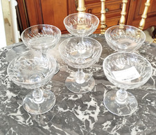 Coupes champagne cristal d'occasion  Yffiniac