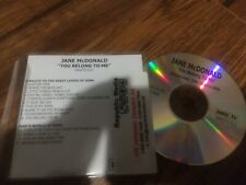 Jane mcdonald promo for sale  LEICESTER