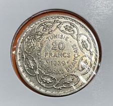Tunisie francs 1939 d'occasion  Lyon II