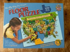 Floor puzzle 100 for sale  Acton