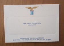 Lazio biglietto visita usato  Italia