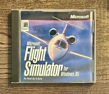 Jogo de computador Microsoft Flight Simulator para Windows 95 PC 1996 comprar usado  Enviando para Brazil