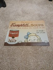 Campbells soups tin for sale  Millersville