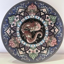 Piatto antico cloisonne usato  Perugia