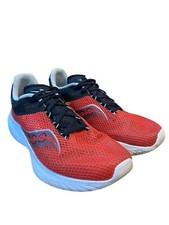 Tênis de corrida Saucony masculino Kinvara 14 vermelho infravermelho tamanho EUA 10 Reino Unido 9 EUR 44 comprar usado  Enviando para Brazil