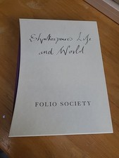 Folio society shakespeare for sale  HULL