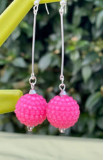 Glitter ball earrings for sale  NEWRY
