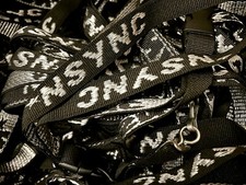 CHAVEIRO VINTAGE DEADSTOCK ANOS 90 NSYNC VIP N'SYNC TOUR LANYARD WINTERLAND NOS comprar usado CHAVEIRO VINTAGE DEADSTOCK ANOS 90 NSYNC VIP N'SYNC TOUR LANYARD WINTERLAND NOS comprar usado  Enviando para Brazil