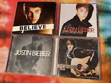 Justin Bieber 4 CD Lot /Believe~My Worlds Acoustic~My World 2.0~Under Mistletoe, usado comprar usado  Enviando para Brazil