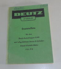 Teilekatalog ersatzteilliste d gebraucht kaufen  Jever
