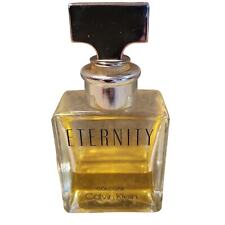 Garrafa de vidro Colônia Calvin Klein Eternity 1,7 oz 40% COMPLETA comprar usado  Enviando para Brazil