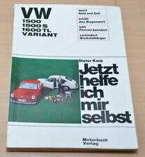 VW 1500 1600 S TL Variant Typ 3 bis 1966 Motor Bremse Reparaturanleitung JHIMS 4 comprar usado  Enviando para Brazil