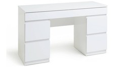 white gloss desk for sale  SHIPLEY