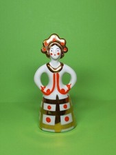 Estatueta de porcelana soviética – Matrioska – Dulevo – Vintage comprar usado  Enviando para Brazil