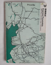 Ribble express timetable for sale  BOLTON
