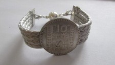 Bracelet monté monnaie d'occasion  Caen
