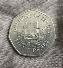 50p coin. bailiwick for sale  COWDENBEATH