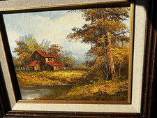 Bennett signed oil for sale  Robbinsville