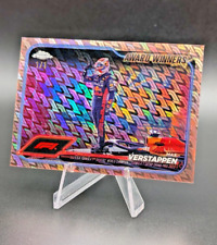 2024 Topps Chrome Formula 1 Max Verstappen Rose Gold 1/1 Logofractor F1 CHAMPION comprar usado  Enviando para Brazil