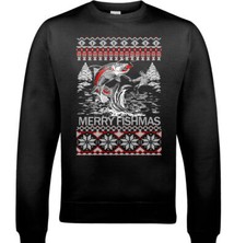 Fishing christmas jumper for sale  COVENTRY