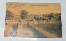 CHEGADA DO CAFÉ NOS LAVATORIOS - SAO PAULO - BRASIL - TARJETA POSTAL POSTCARD, usado comprar usado  Enviando para Brazil
