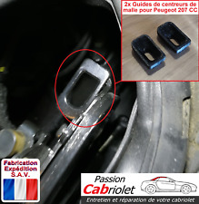 x2 guide centreur malle toit escamotable capote Peugeot 207 CC 8484AE comprar usado  Enviando para Brazil