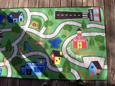 TAPETE DE ATIVIDADE INFANTIL 36 X 78" X ITEM ESCOLAR ESTRADA DA CIDADE COM AEROPORTO, FAZENDA E MUITO MAIS , usado comprar usado  Enviando para Brazil