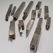 Lote 14 cuchillas torno cobalto CLEVELAND – Afiladas – Cobalt Tool Lathe Lot CNC comprar usado  Enviando para Brazil