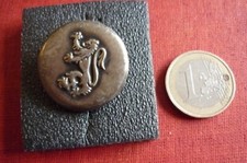 Bouton metal lion d'occasion  Buzançais