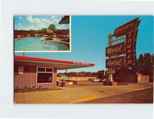 Cartão postal Downtown Towner Motel Hotel Grand Rapids Minnesota EUA comprar usado  Enviando para Brazil