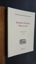Società siracusana storia usato  Siracusa