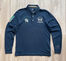 Usado, Camiseta polo vintage manga longa La Martina Cambridge #1 comprar usado Usado, Camiseta polo vintage manga longa La Martina Cambridge #1 comprar usado  Enviando para Brazil