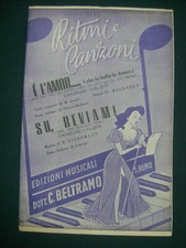 Spartito musicale beltramo usato  Novara