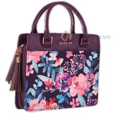 Forro para Biblia Mediano para Mujer - Bendecida estilo cartera - morado floral comprar usado  Enviando para Brazil
