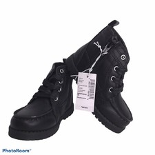 Botas Infantis Place Pretas 7 Criança Renda Chukka Moc Toe Tornozelo Zíper Lateral comprar usado  Enviando para Brazil
