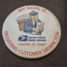 Vtg usps pinback for sale  Rockville