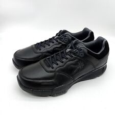 Tênis de caminhada Kuru Kinetic masculino tamanho couro preto casual comprar usado  Enviando para Brazil