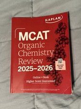 Kaplan mcat organic for sale  Tickfaw