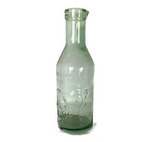 garrafa de leite de vidro verde leite absolutamente puro vintage  comprar usado  Enviando para Brazil