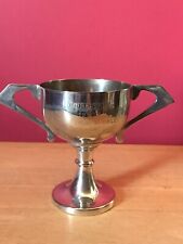 Silver plated trophy for sale  HORSHAM