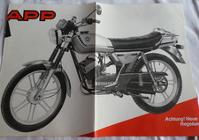 Riginal zündapp prospekt gebraucht kaufen  Wiesloch