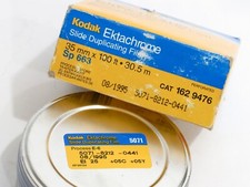 ROLO DE 100 PÉS 35 MM KODAK EKTACHROME FILME DESLIZANTE VASILHA SELADA NA CAIXA EXPIRADA 8/95 comprar usado  Enviando para Brazil